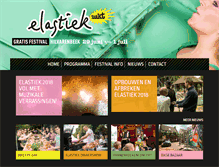 Tablet Screenshot of elastiek.nl